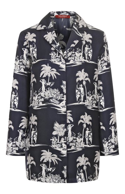 Женская шелковая рубашка MAX MARA STUDIO, арт. DI0NIGI