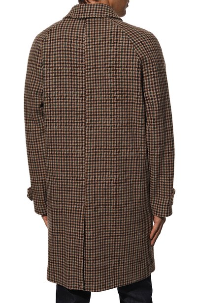 Шерстяное пальто PALTO бежевого цвета по цене 87300 руб., арт. MARCELL0 M00N VICHY R, фото 4 Шерстяное пальто PALTO, арт. MARCELL0 M00N VICHY R, фото 4