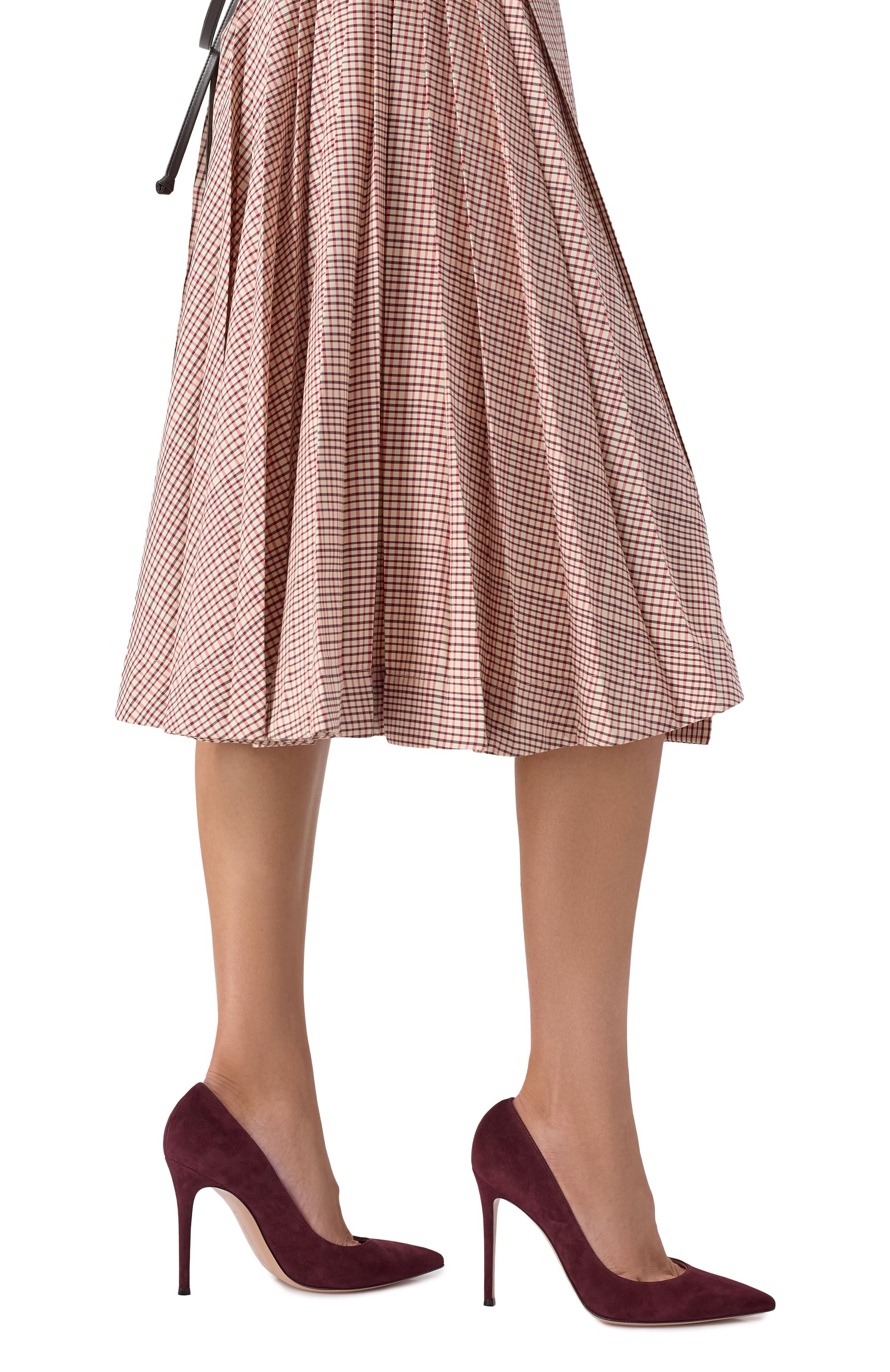 Замшевые туфли gianvito 105 GIANVITO ROSSI бордового цвета по цене 89950 руб., арт. G28470.15RIC.CAMR0YA, фото 3 Замшевые туфли gianvito 105 GIANVITO ROSSI, арт. G28470.15RIC.CAMR0YA, фото 3