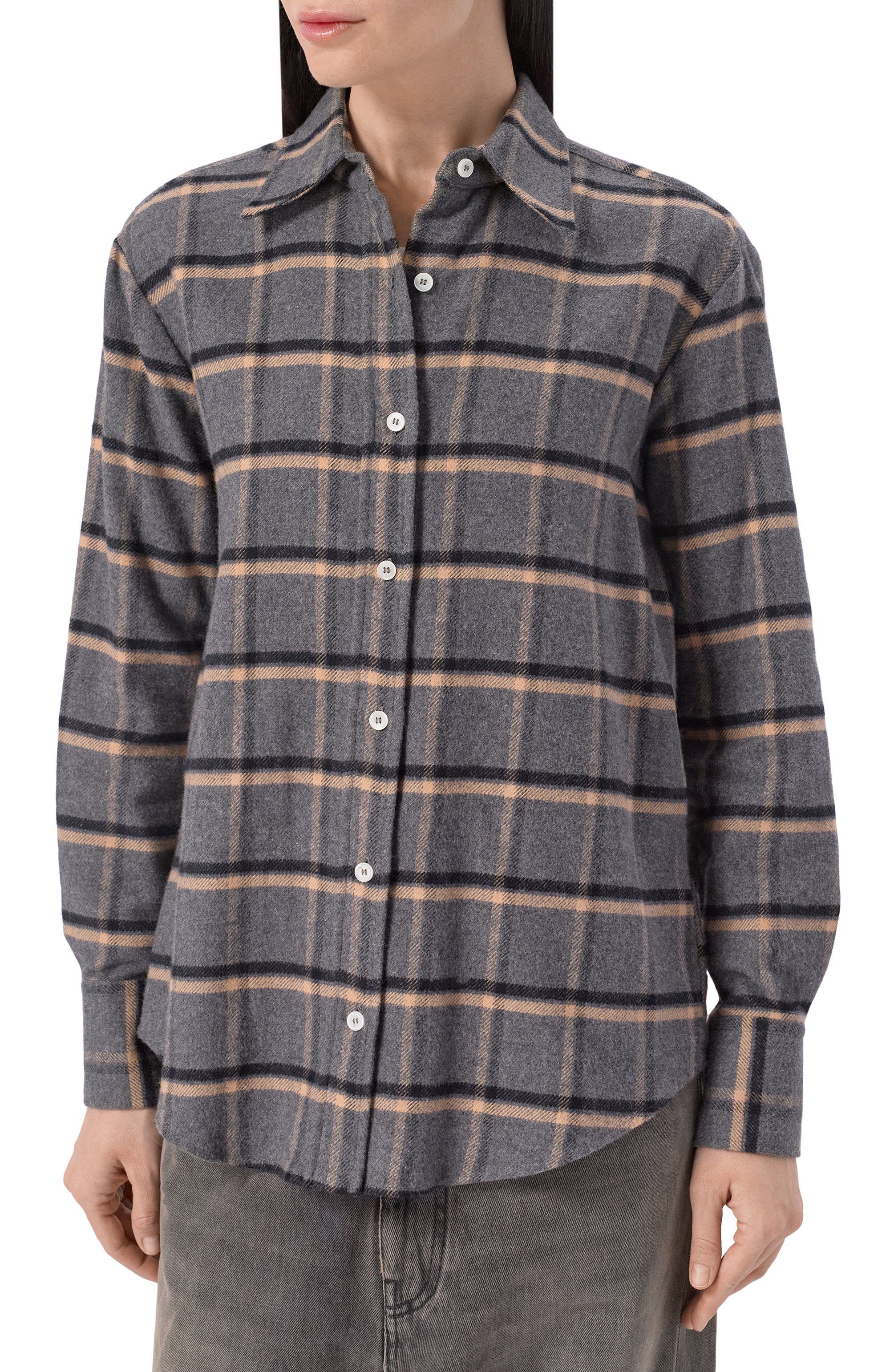 Хлопковая рубашка ACADEMIA, арт. SILVY/75DM1/BL0USE, фото 3