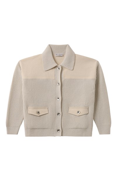 Кардиган из шерсти и кашемира BRUNELLO CUCINELLI, арт. BBVM71406B