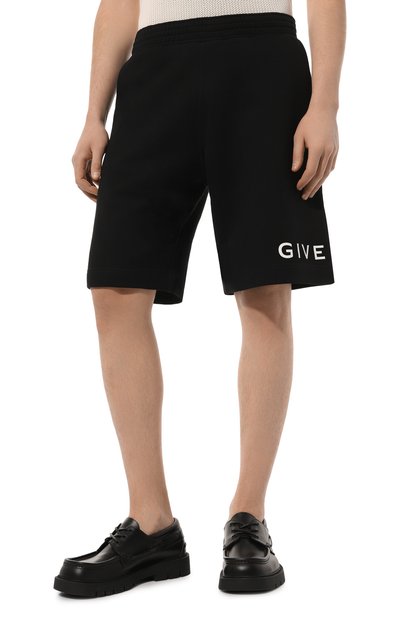 Хлопковые шорты GIVENCHY, арт. BM51863YAC, фото 3