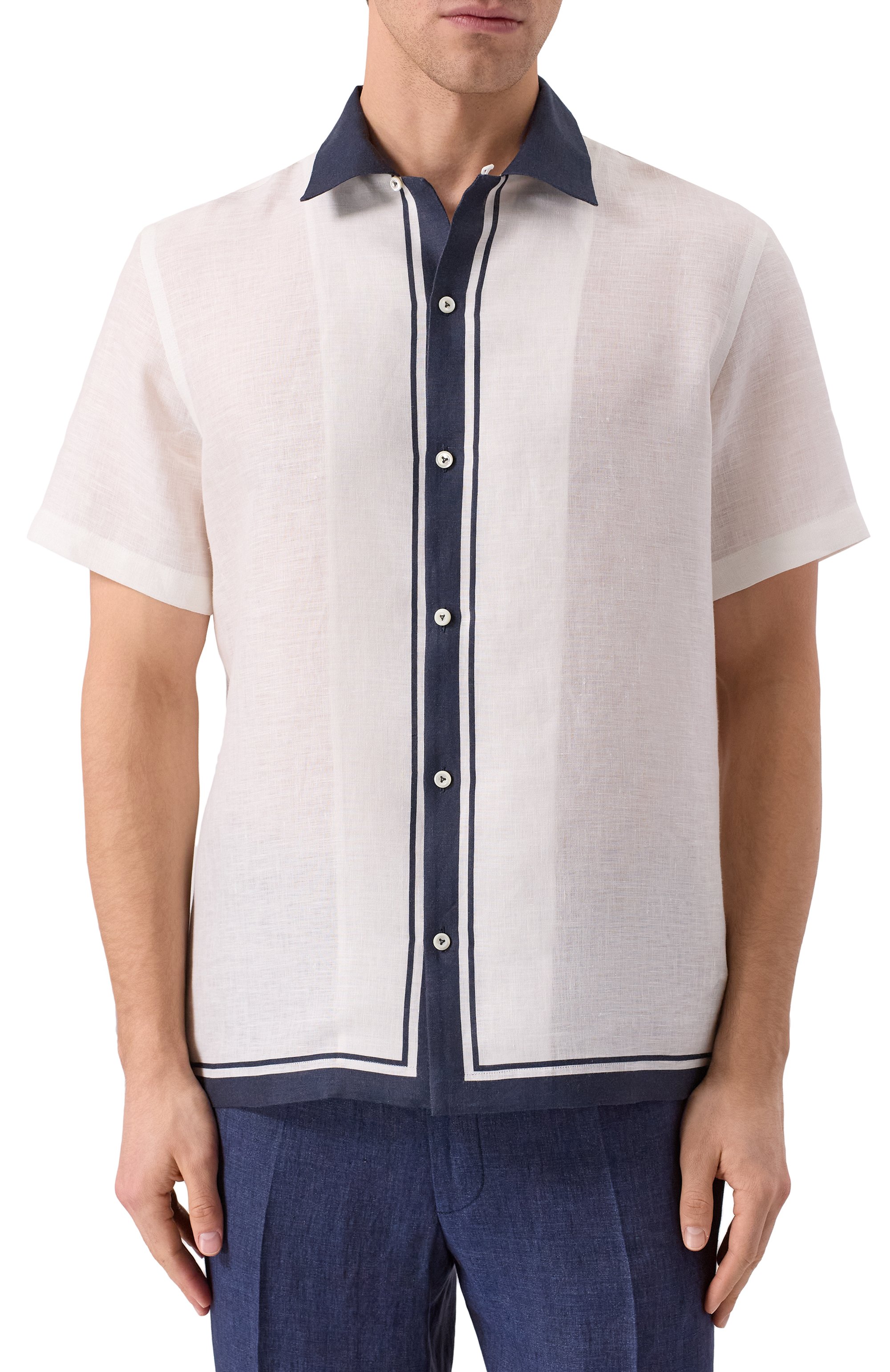 Льняная рубашка VAN LAACK, арт. VL-RIDU-S/170548, фото 3