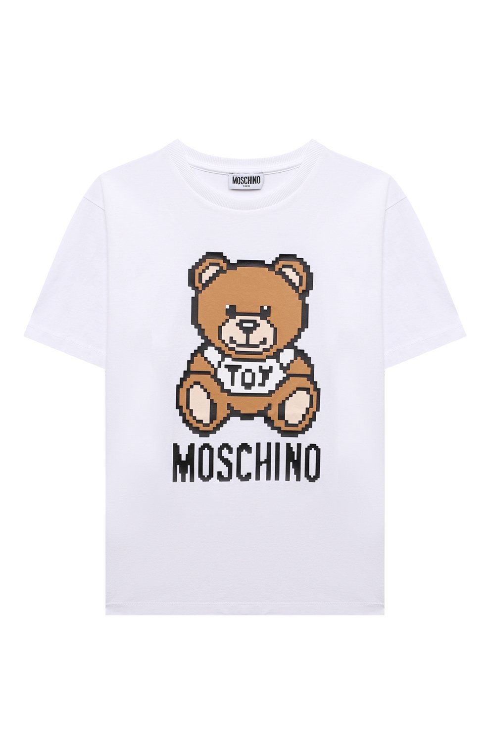 Хлопковая футболка MOSCHINO, арт. H9M02X/LBA10/4A-8A, фото 1
