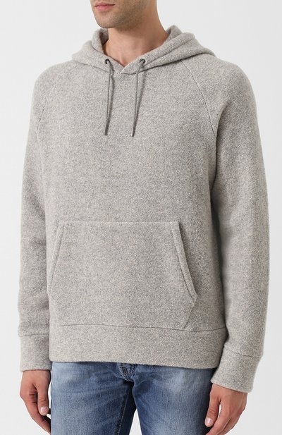 Хлопковое худи из смеси хлопка и шелка RALPH LAUREN, арт. 790703824, фото 3