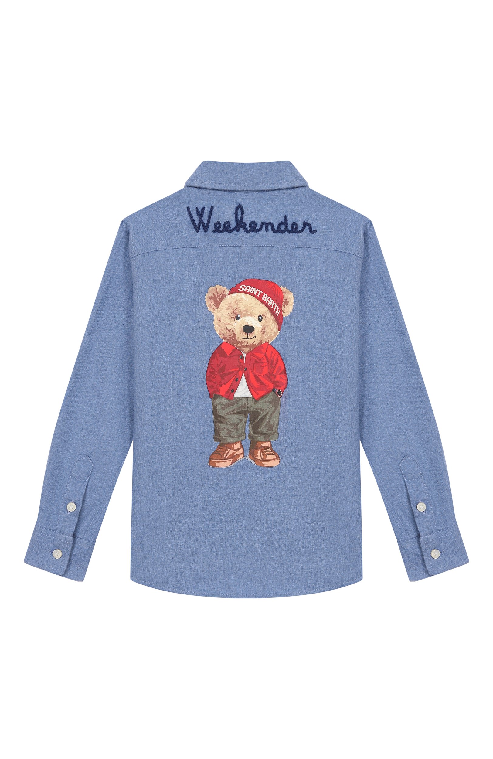 Хлопковая рубашка MC2 SAINT BARTH, арт. SEEF008-00240M/SEEFELD JR FLANNEL, фото 2