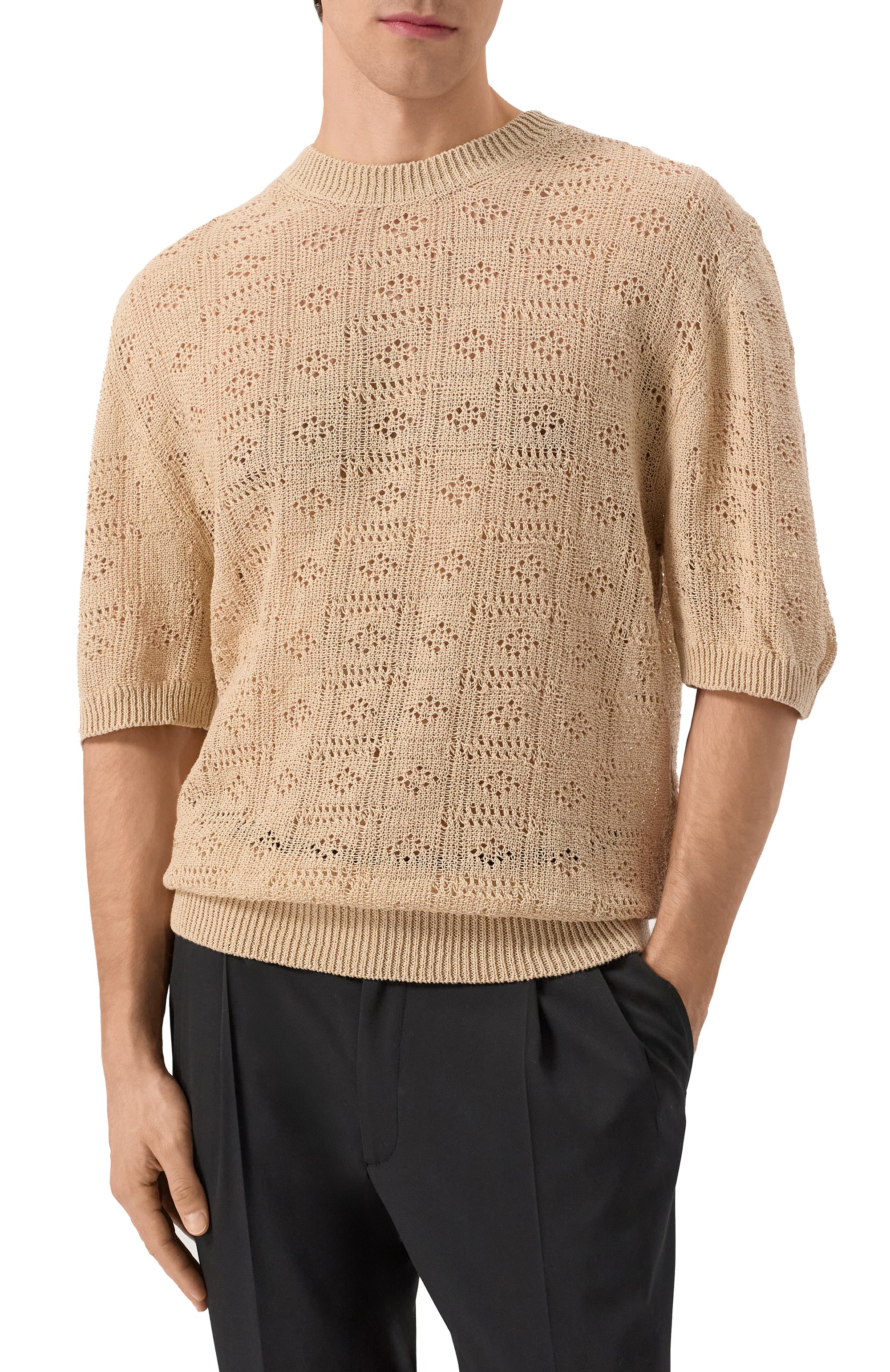 Джемпер изо льна и хлопка LANEUS, арт. S5LAMAKE126, фото 3