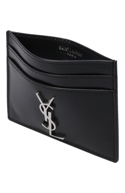Кожаный футляр  для кредитных карт SAINT LAURENT, арт. 485631/0SX0E, фото 3