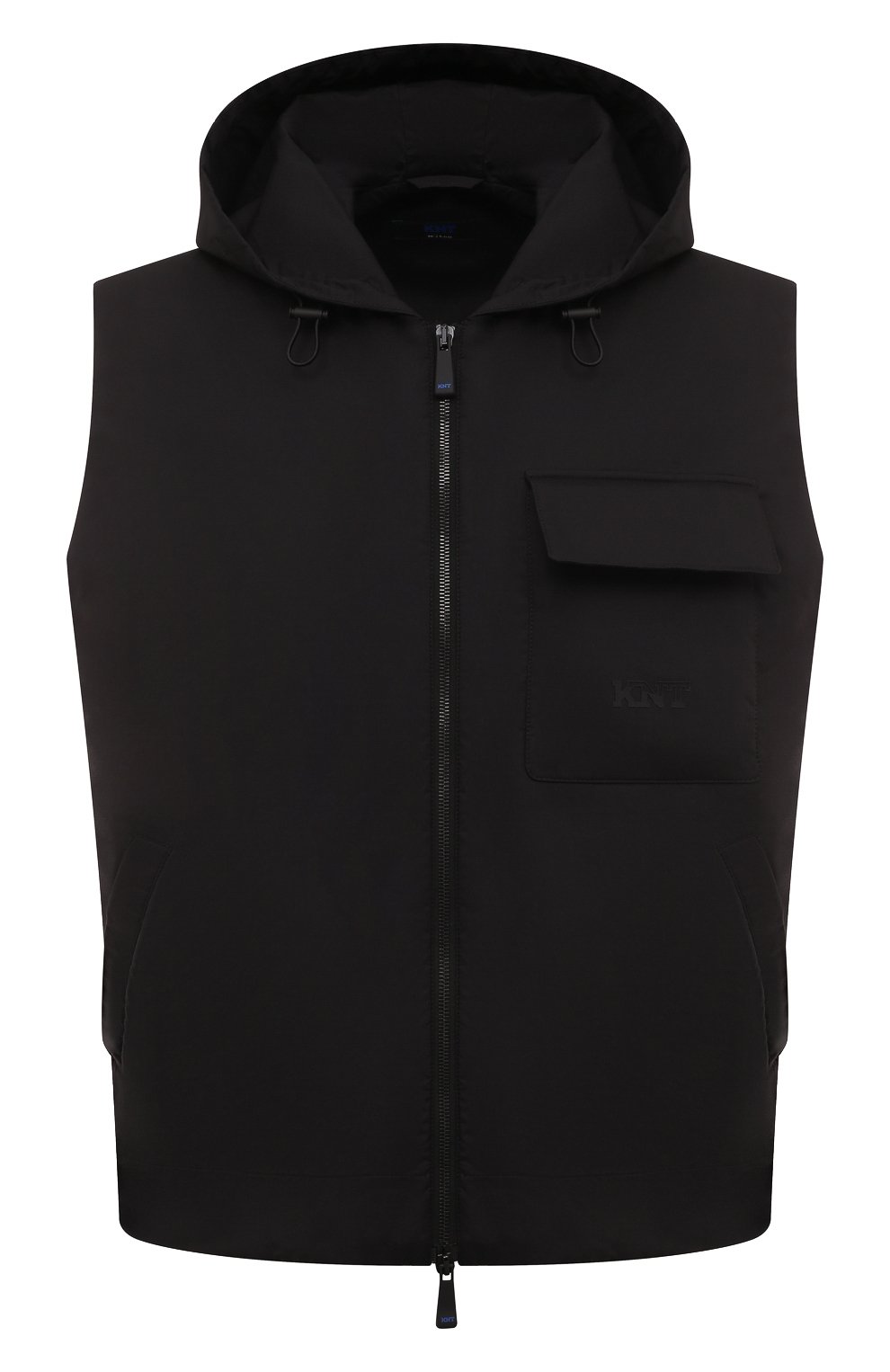 Хлопковый жилет KITON черного цвета по цене 161500 руб., арт. UGKH061K0705D02_SET, фото 1 Хлопковый жилет KITON, арт. UGKH061K0705D02_SET, фото 1