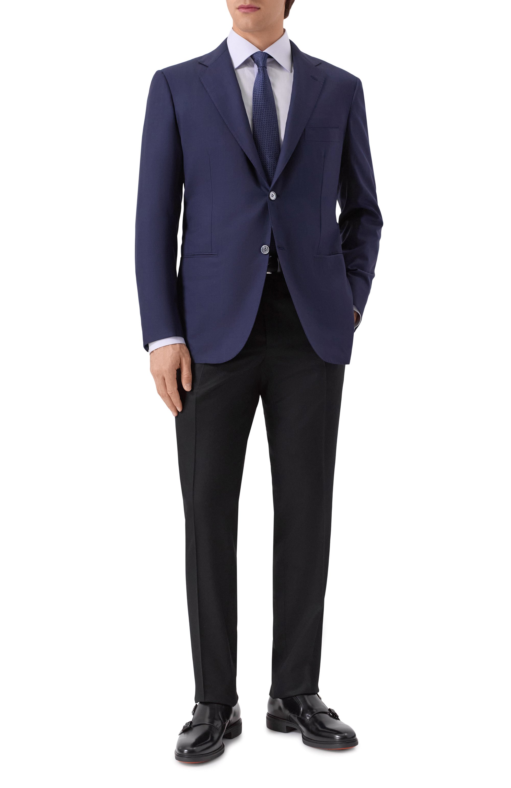 Кожаные монки easy on SANTONI, арт. MGEG18949NEAXNTG, фото 2