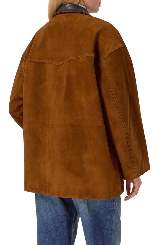 Замшевая куртка Addicted AS1002-1 Коричневый  AS1002-1 Фото 4