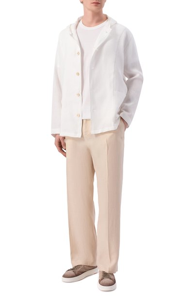 Льняная рубашка KITON, арт. UMCLUCAH09690, фото 2