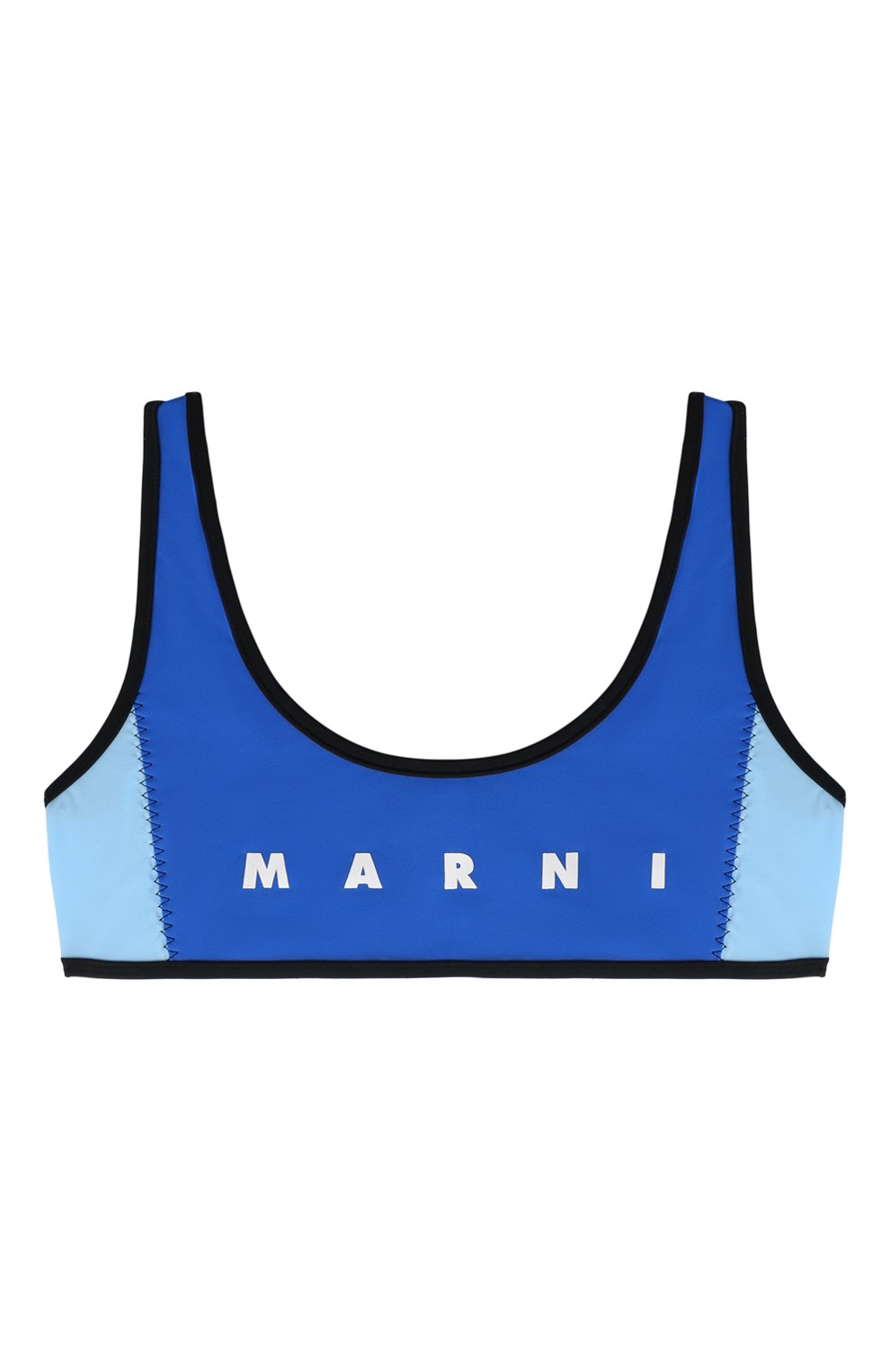 Раздельный купальник MARNI синего цвета по цене 9635 руб., арт. M01050/M00M2, фото 2 Раздельный купальник MARNI, арт. M01050/M00M2, фото 2