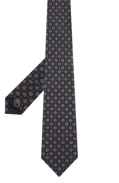 Шерстяной галстук BRIONI темно-синего цвета по цене 22400 руб., арт. 062I00/08A1G, фото 2 Шерстяной галстук BRIONI, арт. 062I00/08A1G, фото 2