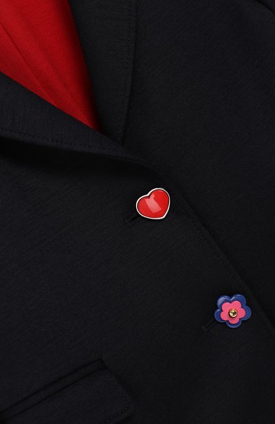 Шерстяной жакет на двух пуговицах DOLCE & GABBANA, арт. L51E89/FU76X/2-6, фото 3