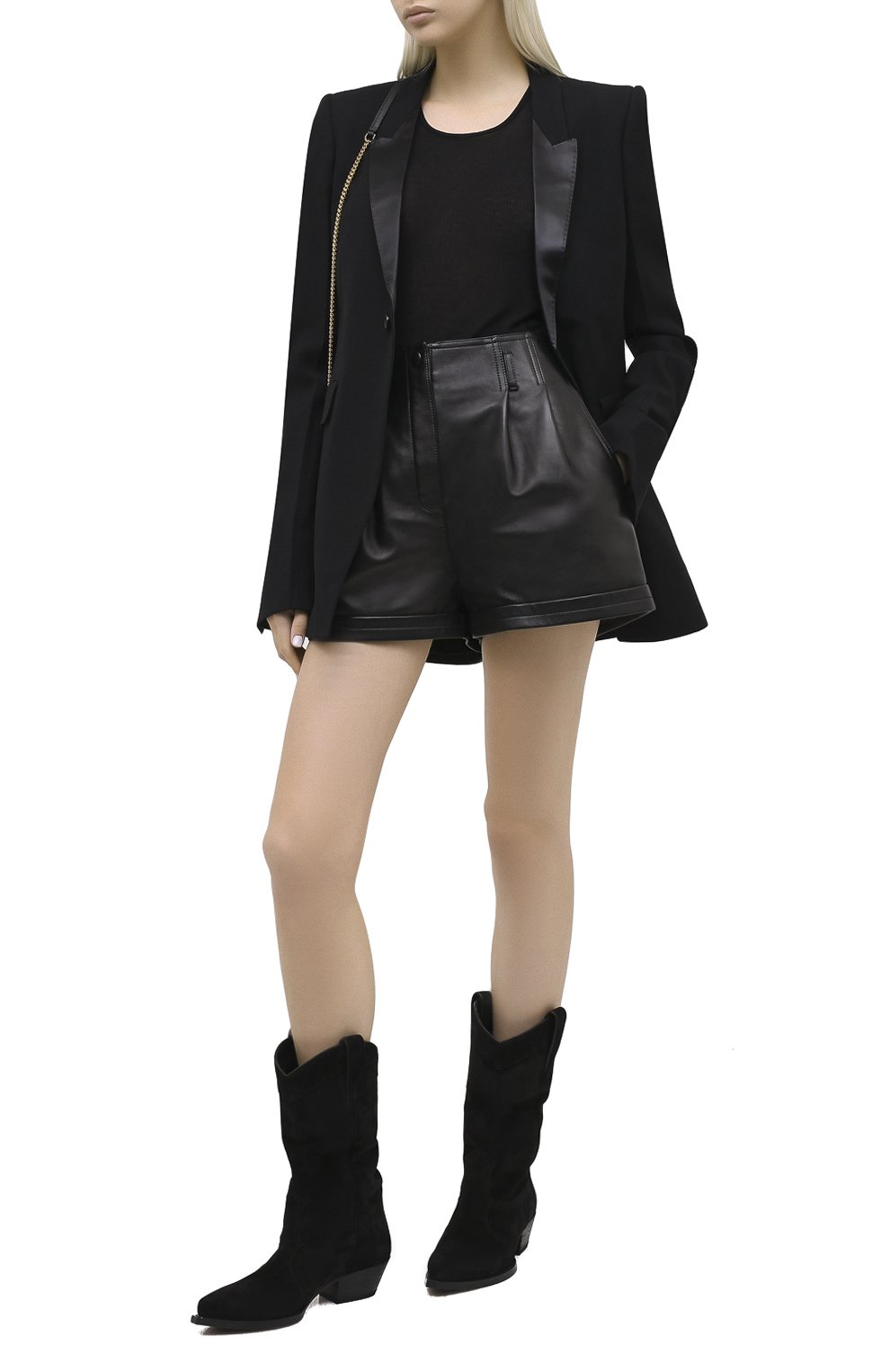 Замшевые сапоги lukas SAINT LAURENT, арт. 630111/1NZ00, фото 2