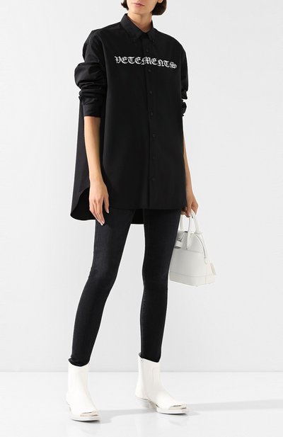 Хлопковая рубашка VETEMENTS, арт. SS20SH285 1006/M, фото 2