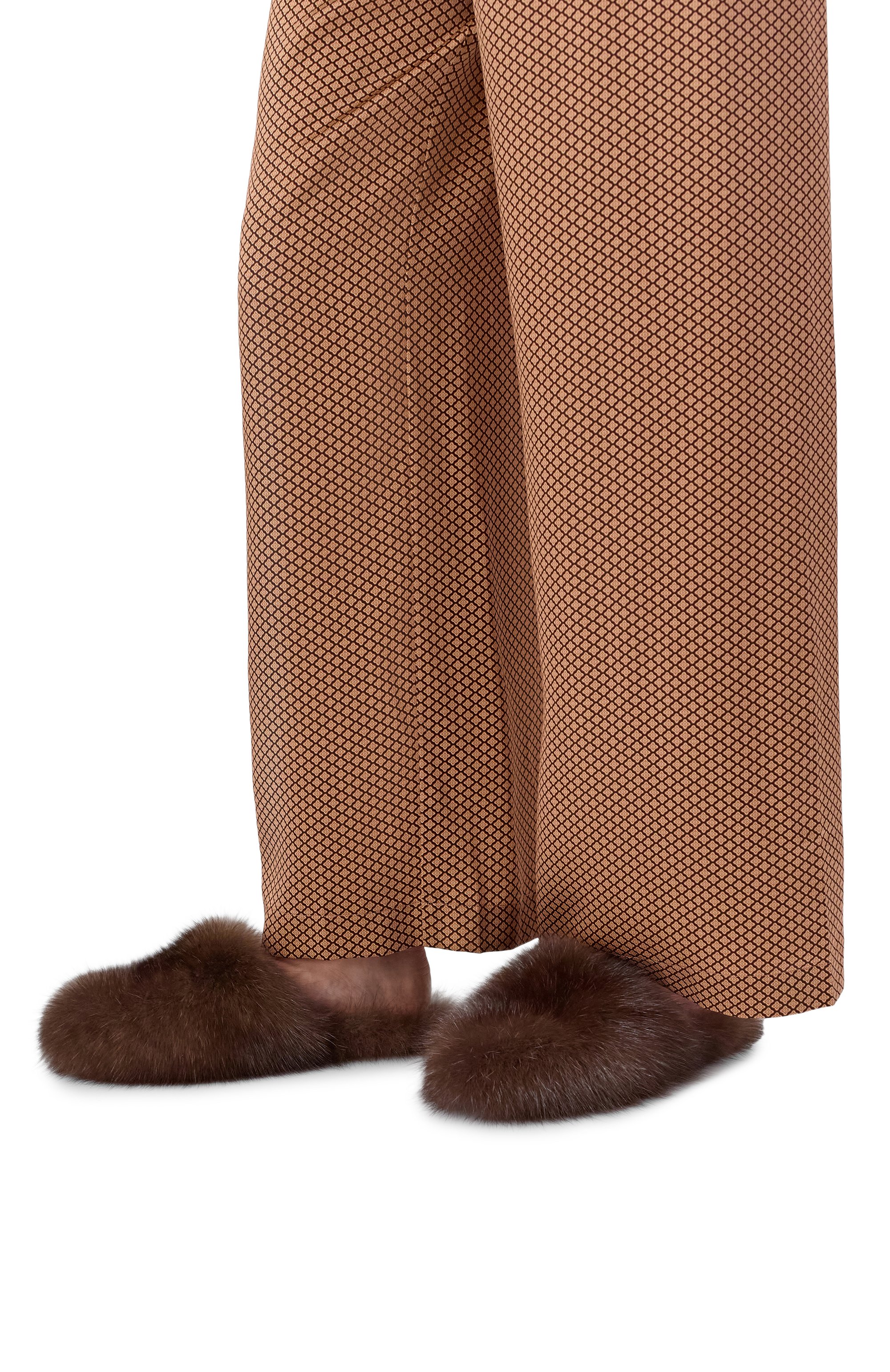 Домашние туфли из соболя BLACK SABLE, арт. BS-24M/G, фото 2