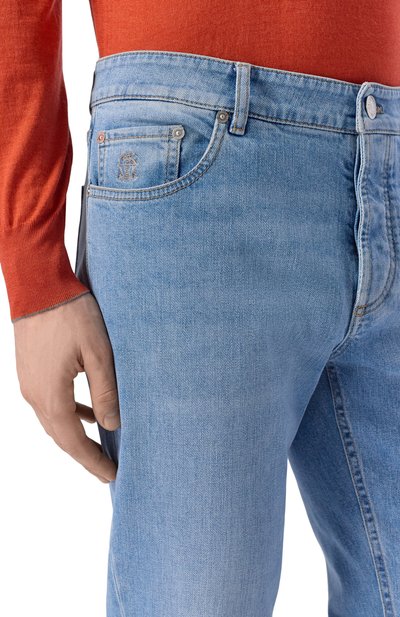 Джинсы traditional fit BRUNELLO CUCINELLI, арт. M283PB3210, фото 5