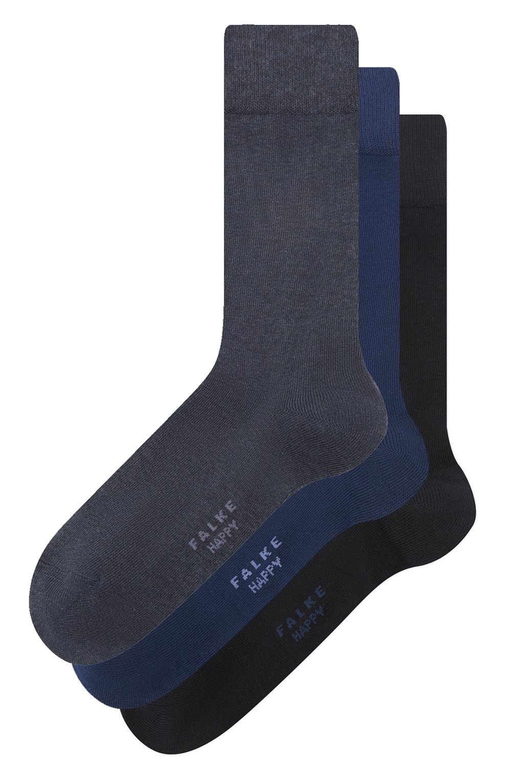 Комплект из трех пар носков FALKE разноцветного цвета по цене 3370 руб., арт. 13057., фото 1 Комплект из трех пар носков FALKE, арт. 13057., фото 1