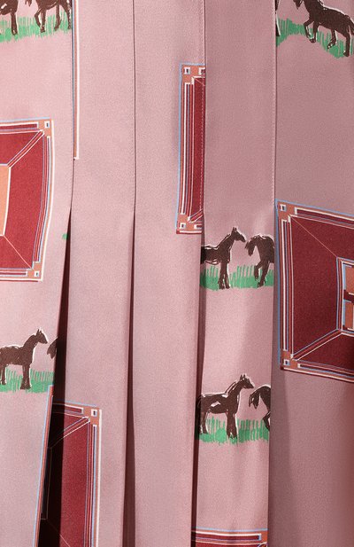 Шелковая юбка VICTORIA BECKHAM, арт. 1120WSK000591A, фото 5