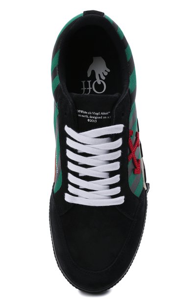 Комбинированные кеды vulcanized OFF-WHITE, арт. 0MIA085F21LEA0041025, фото 5