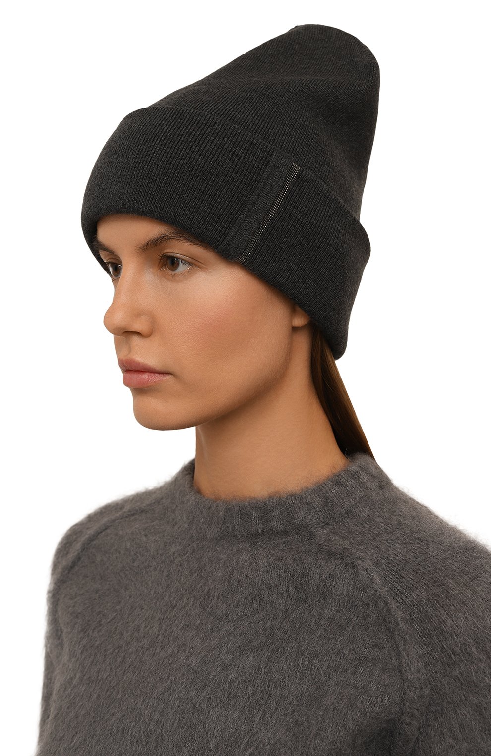 Кашемировая шапка BRUNELLO CUCINELLI, арт. M12163199, фото 2