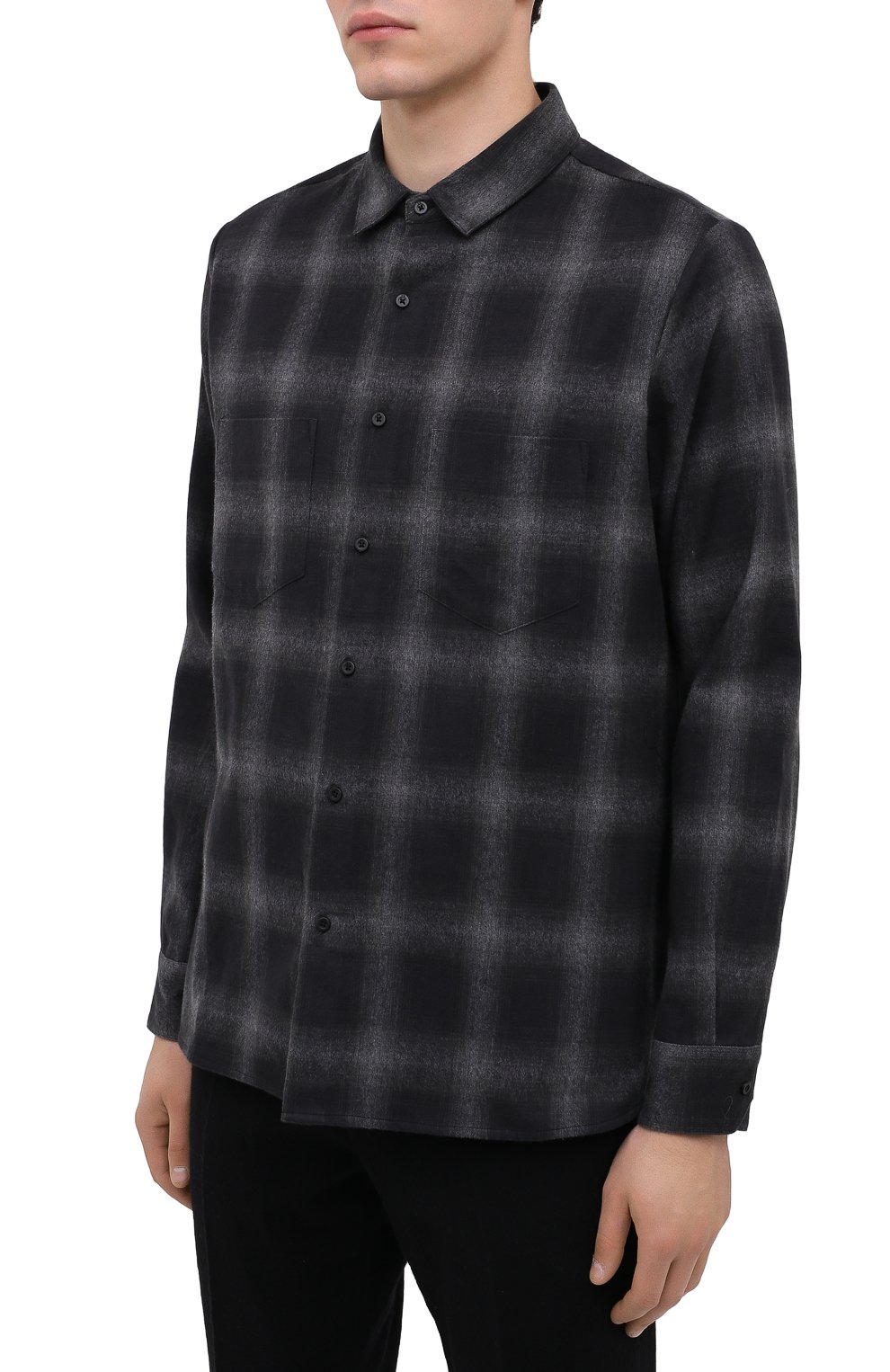 Хлопковая рубашка RTA, арт. MF0574-7160BKPD, фото 3