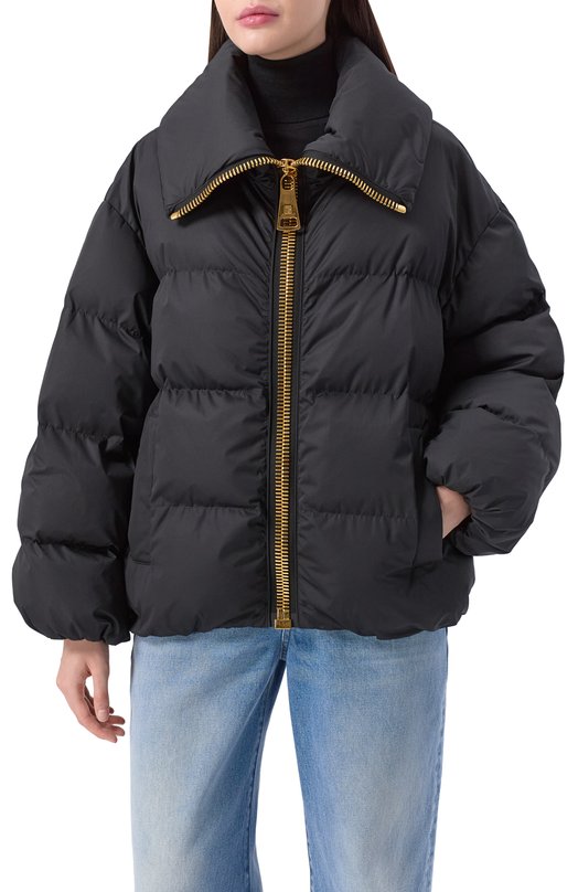 Пуховик Balmain FF0TP130/XK09 Чёрный  FF0TP130/XK09 Фото 3