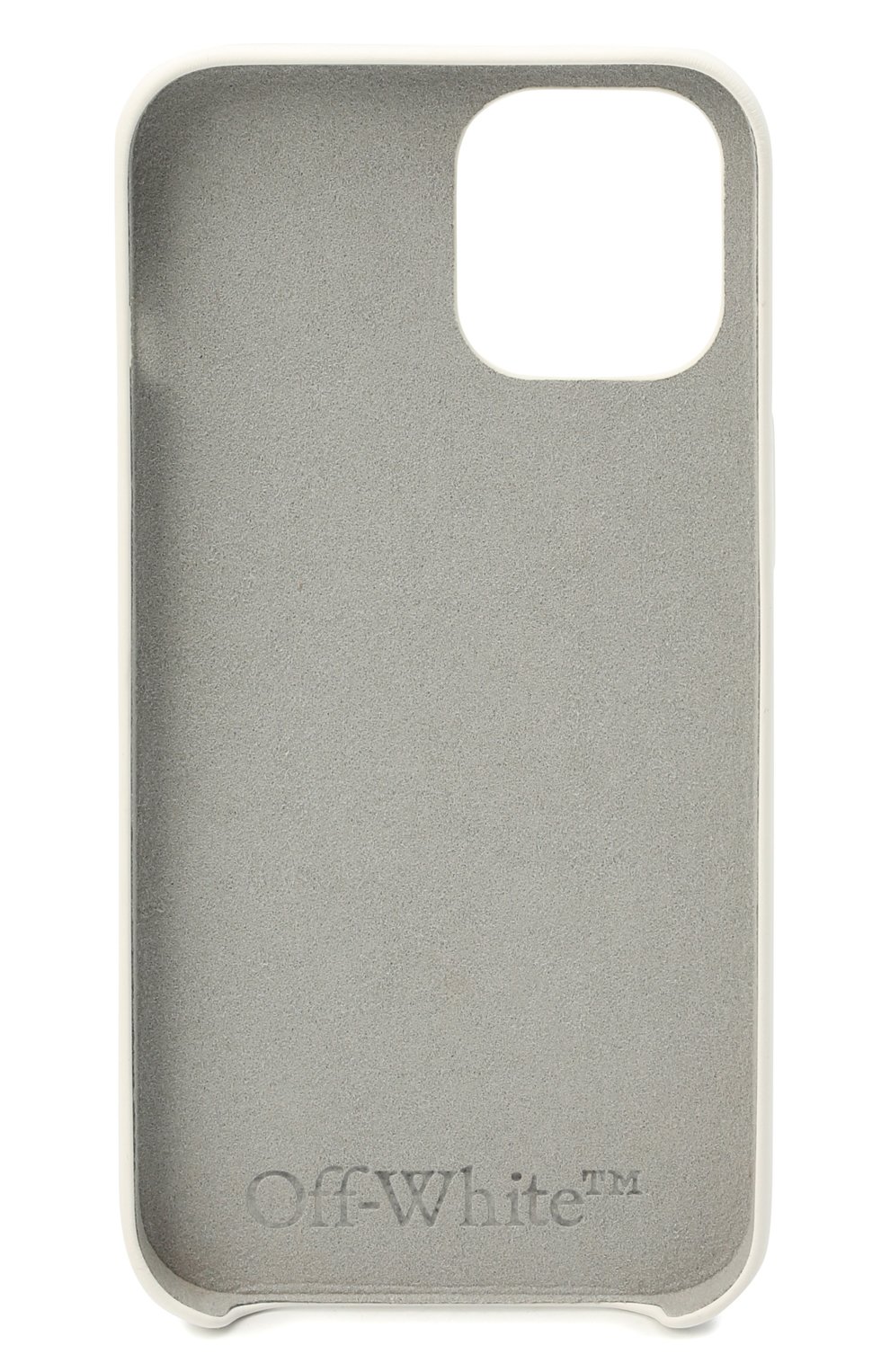Чехол для iphone 12 pro max OFF-WHITE белого цвета по цене 9500 руб., арт. 0MPA027F21PLA005, фото 2 Чехол для iphone 12 pro max OFF-WHITE, арт. 0MPA027F21PLA005, фото 2