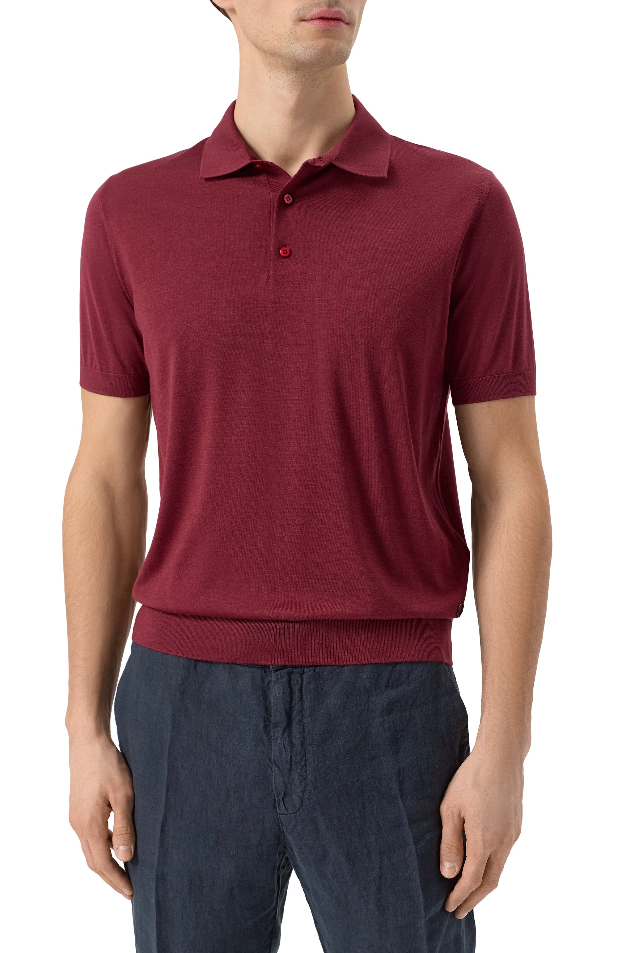 Поло из шерсти и кашеми�ра STEFANO RICCI, арт. W505506P13/W25150, фото 3