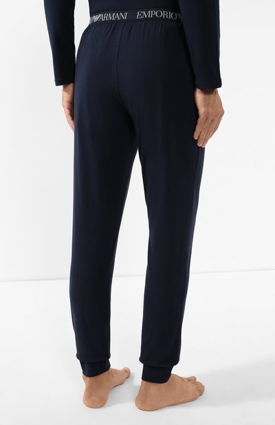Хлопковая пижама EMPORIO ARMANI, арт. 111789/9A720, фото 5