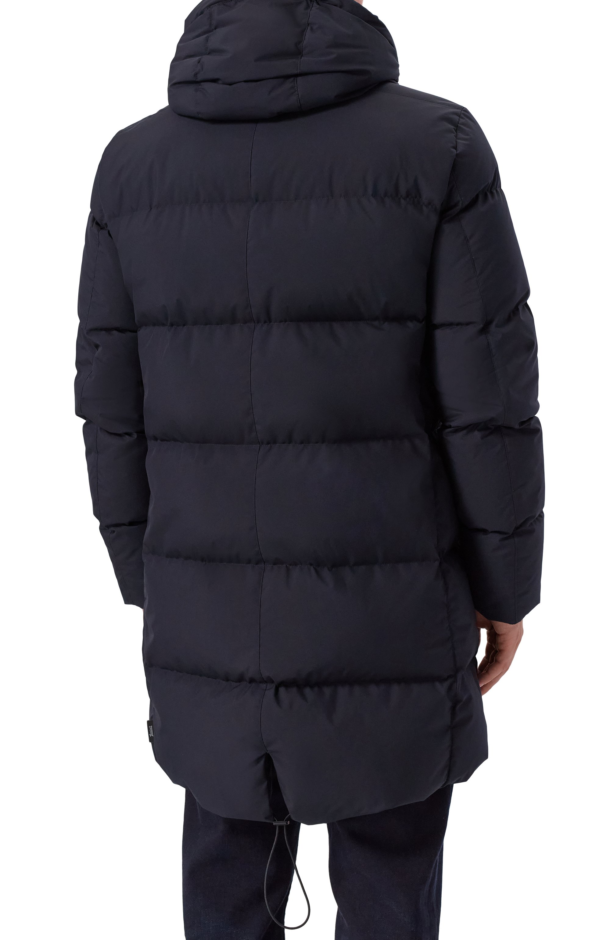 Пуховик HERNO темно-синего цвета по цене 119500 руб., арт. PI00245UL/11106, фото 4 Пуховик HERNO, арт. PI00245UL/11106, фото 4