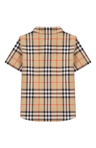 Хлопковая рубашка BURBERRY, арт. 8121244, фото 2