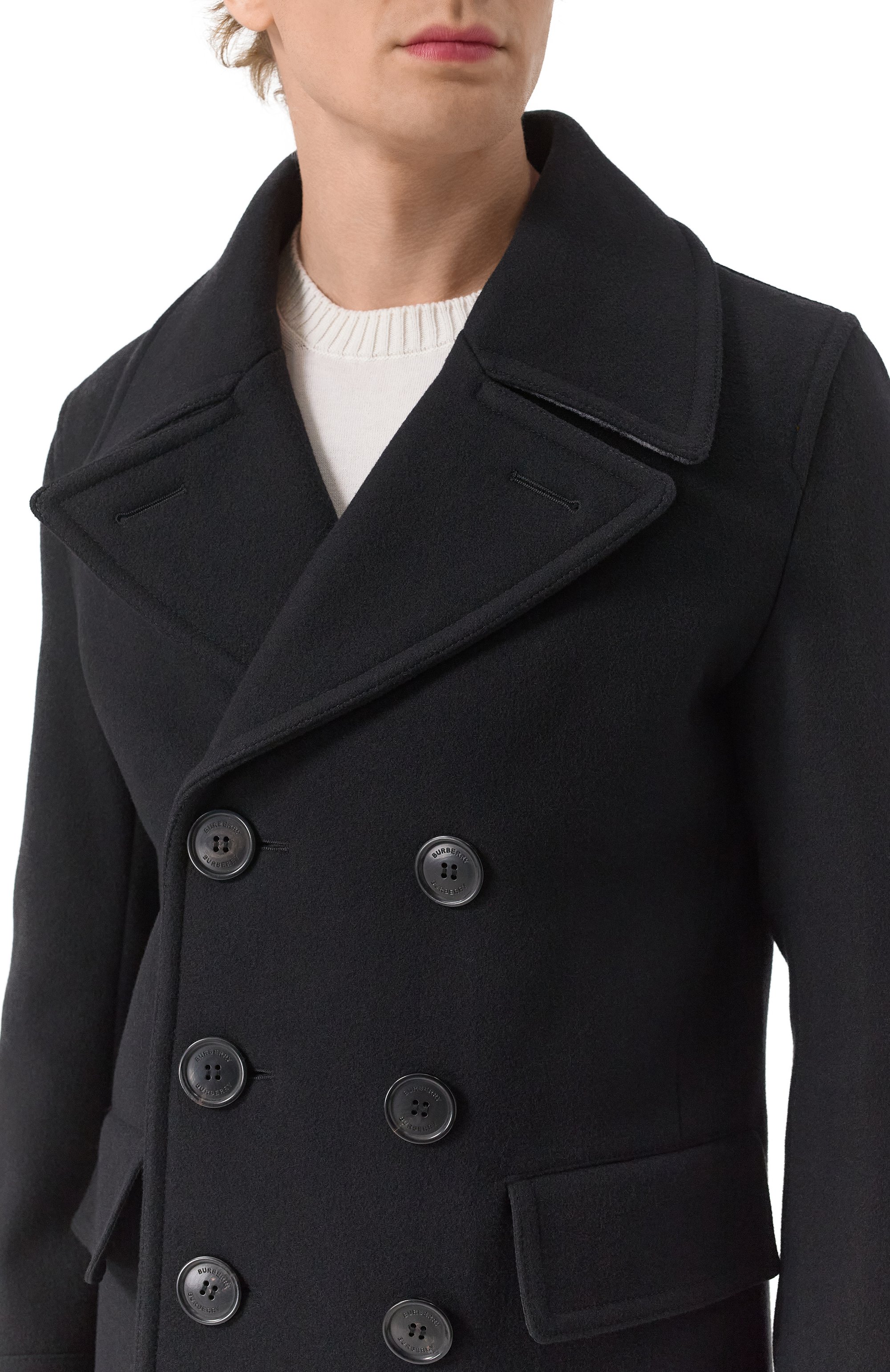 Шерстяной бушлат BURBERRY, арт. 8096920, фото 5