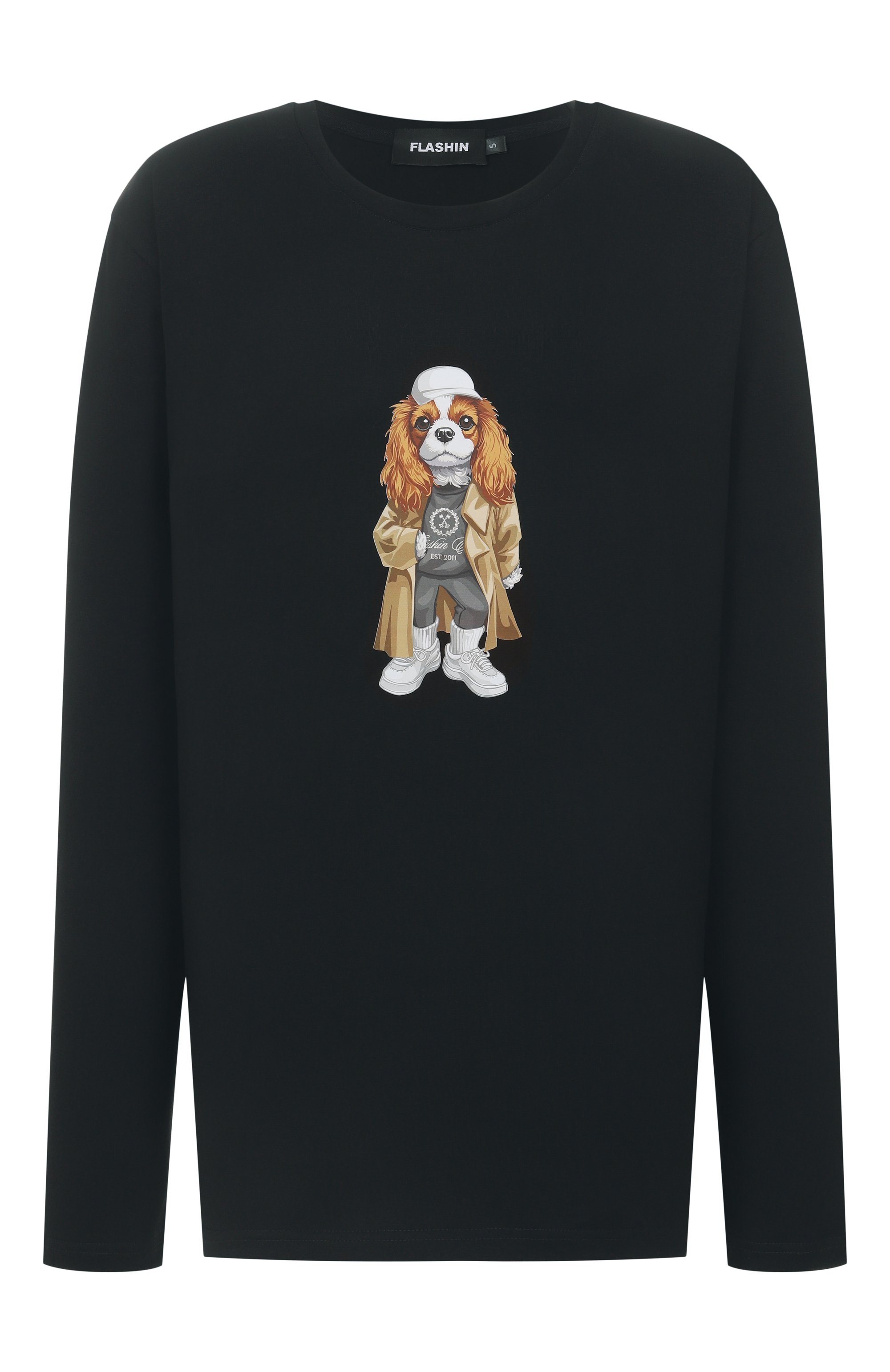 Хлопковый лонгслив FLASHIN, арт. FS26LSS, фото 1