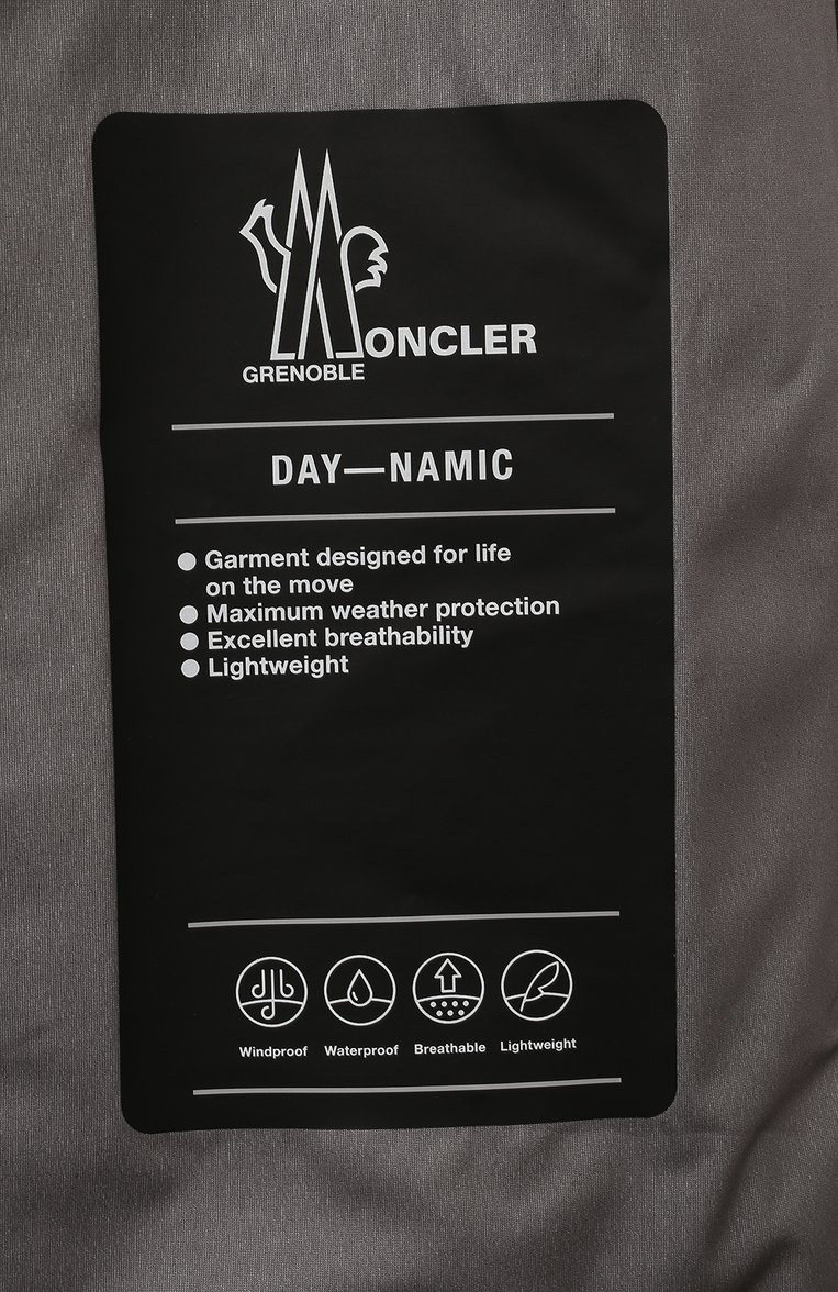 Мужская куртка fuyens MONCLER GRENOBLE черного цвета, арт. 1A000-13-595TJ | Фото 6 (Материал подклада: Синтетический материал; Длина (верхняя одежда): До середины бедра; Материал внешний: Синтетический материал; Рукава: Длинные; Кросс-КТ: В�етровки, другое; Стили: Кэжуэл)