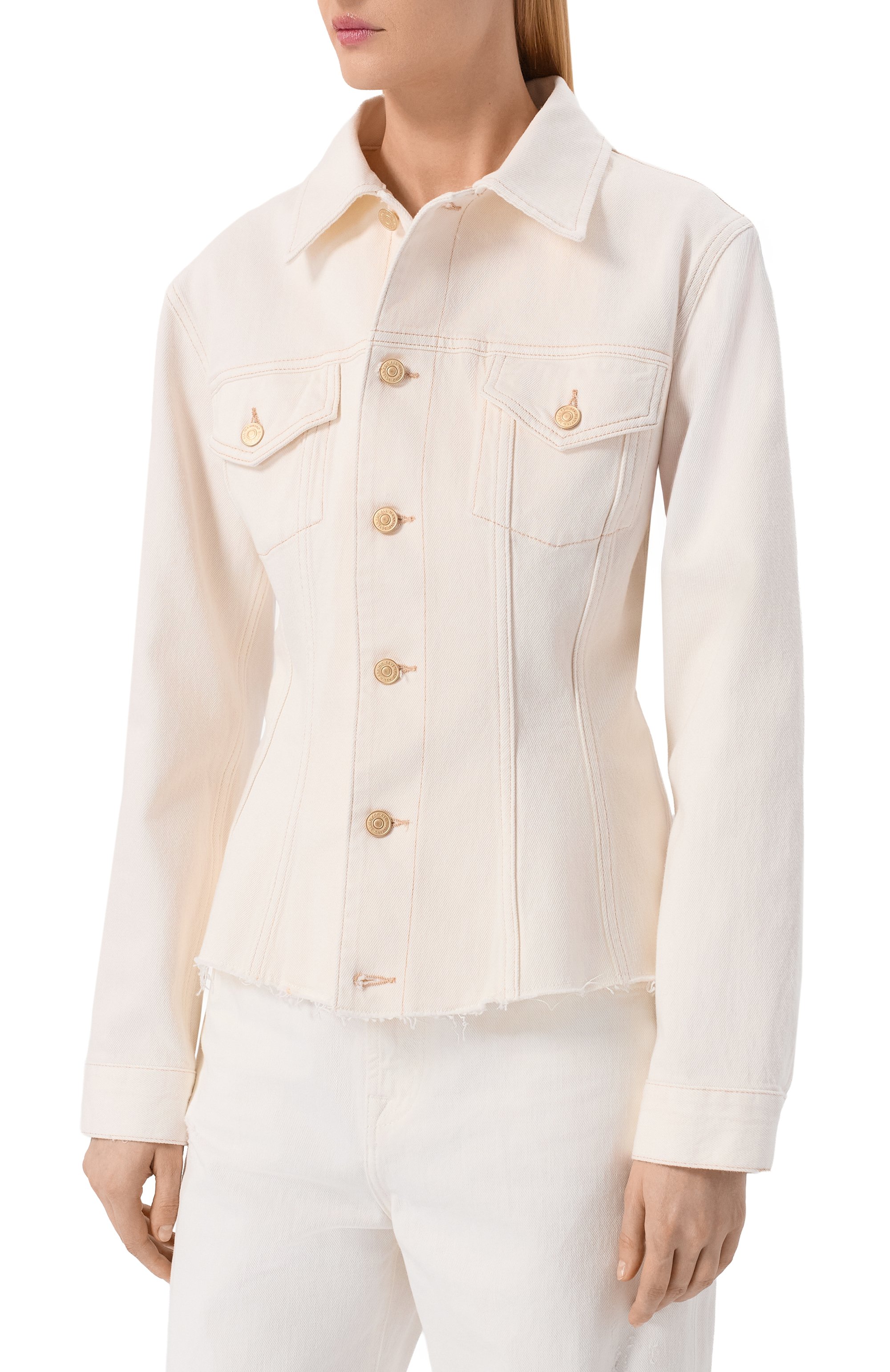 Джинсовая куртка cinched trucker 7 FOR ALL MANKIND, арт. 7U7I0D52-MKY, фото 3