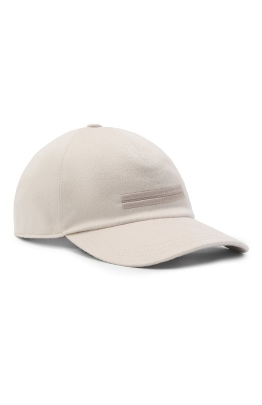Кашемировая бейсболка Zegna B8D/Z8I09HA8 Бежевый B8D/Z8I09HA8