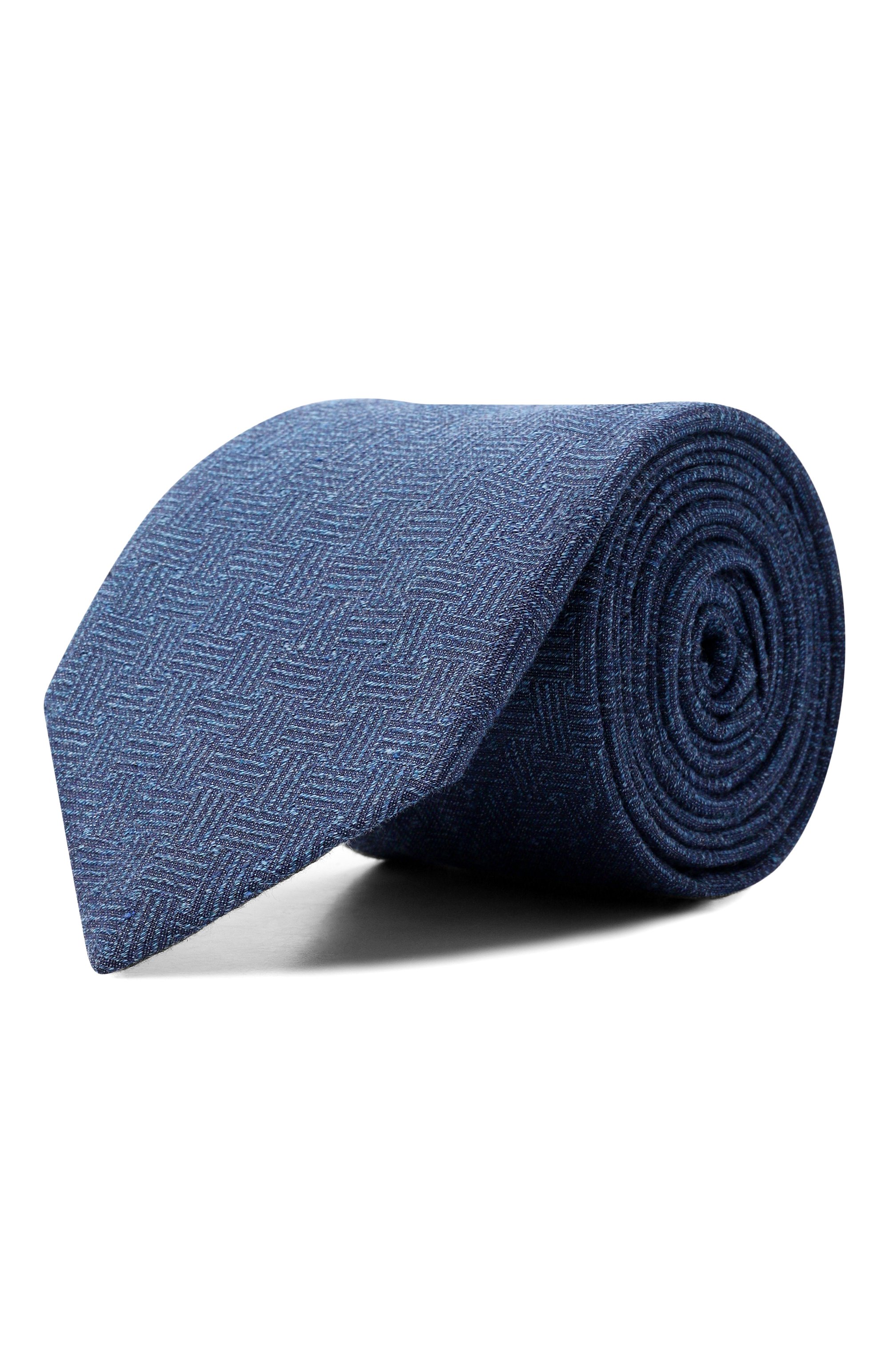 Галстук из шелка и хлопка ZILLI, арт. CRAV02M0614VNJQ00, фото 1