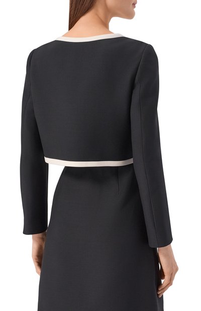 Жакет из шерсти и шелка VALENTINO, арт. 8B3CE545/1CF, фото 4