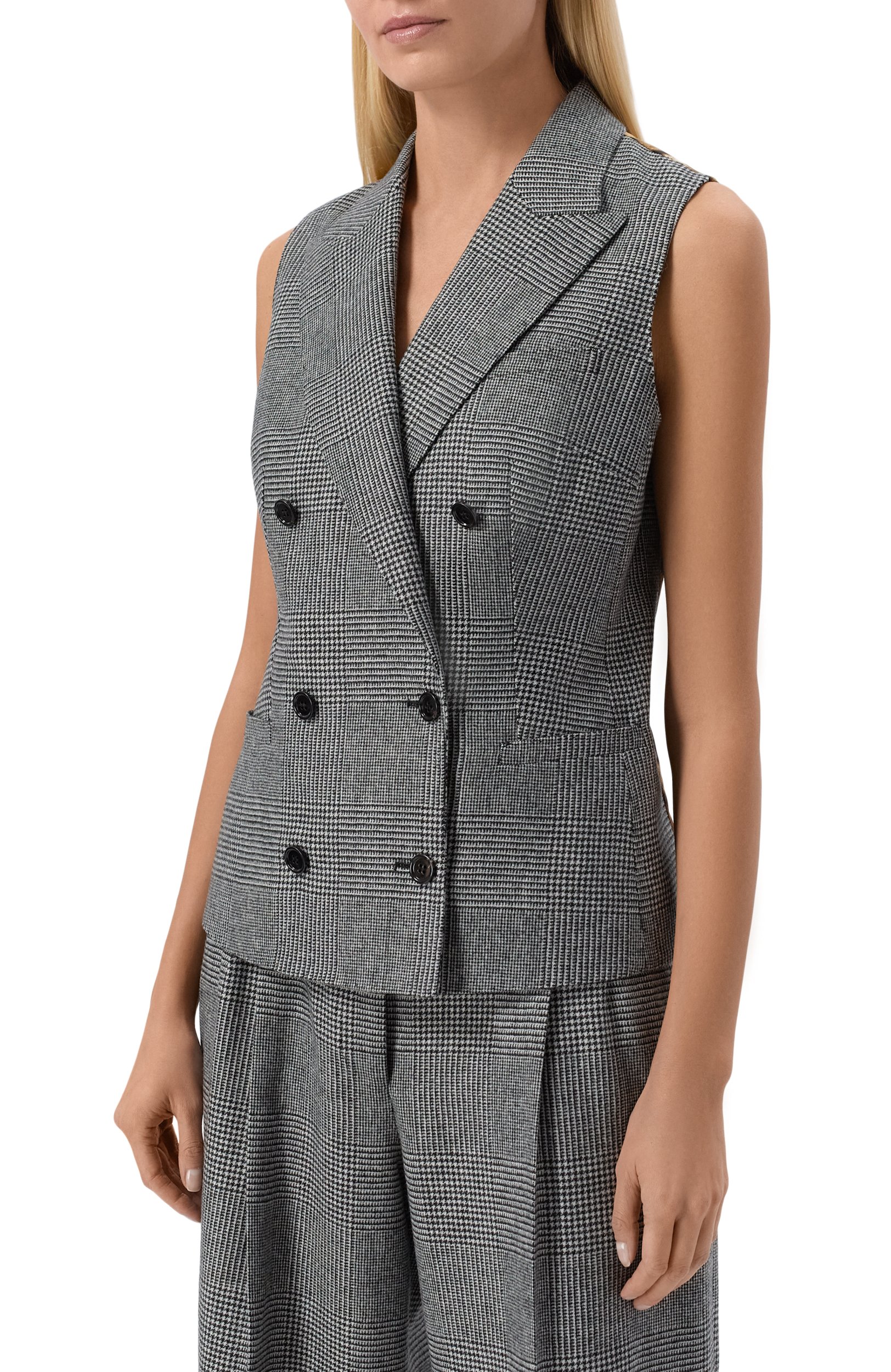 Жилет из шерсти и кашемира DOLCE & GABBANA, арт. F794AT/FQ205, фото 3