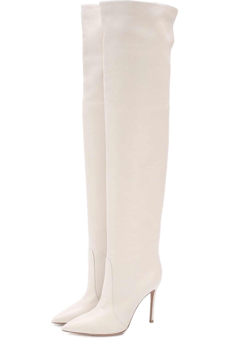 Кожаные ботфорты rennes на шпильке GIANVITO ROSSI, арт. G80749.15RIC.RST0FFW, фото 1