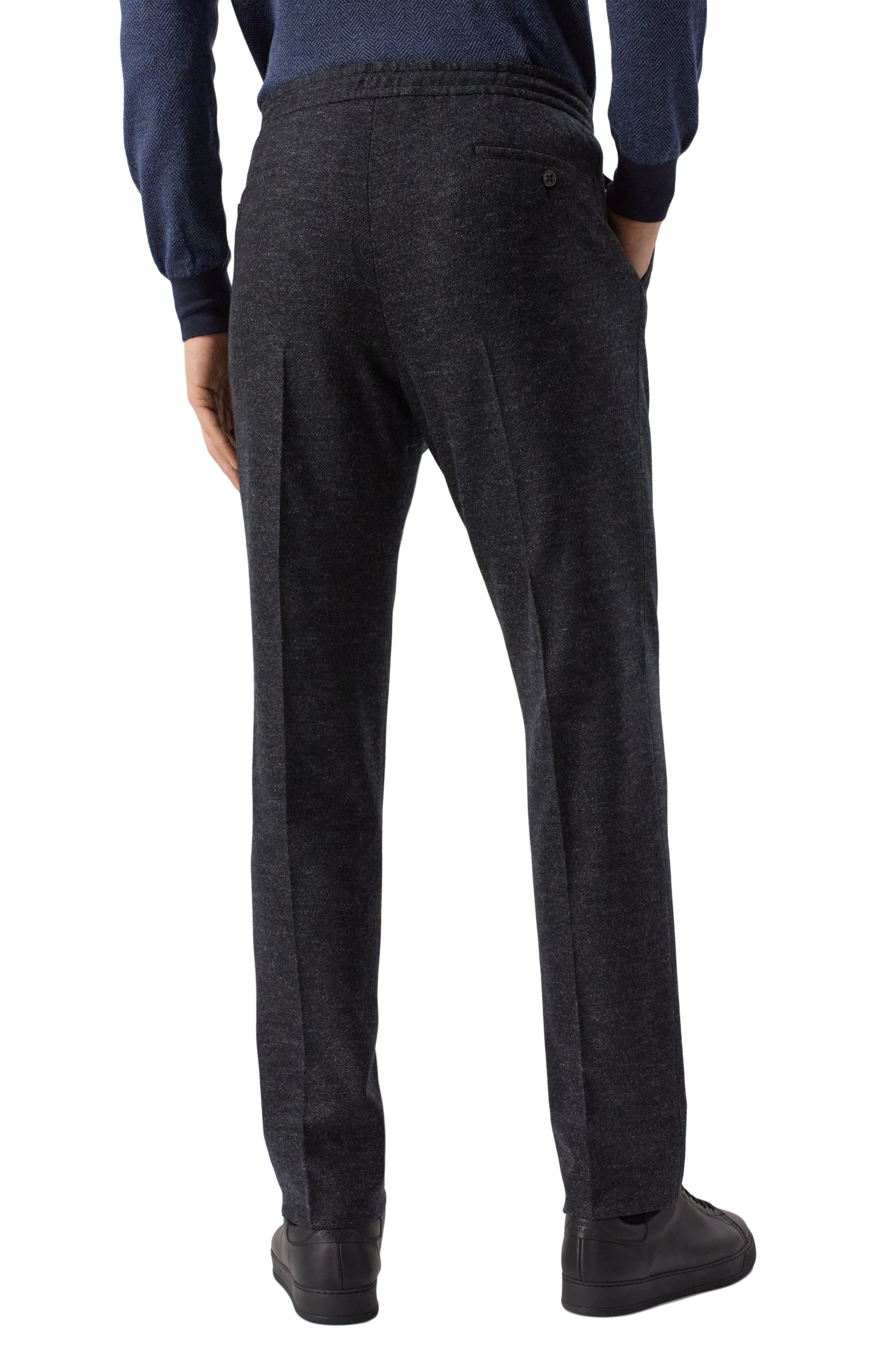 Шерстяные брюки CORNELIANI, арт. 944L19-9417800, фото 4