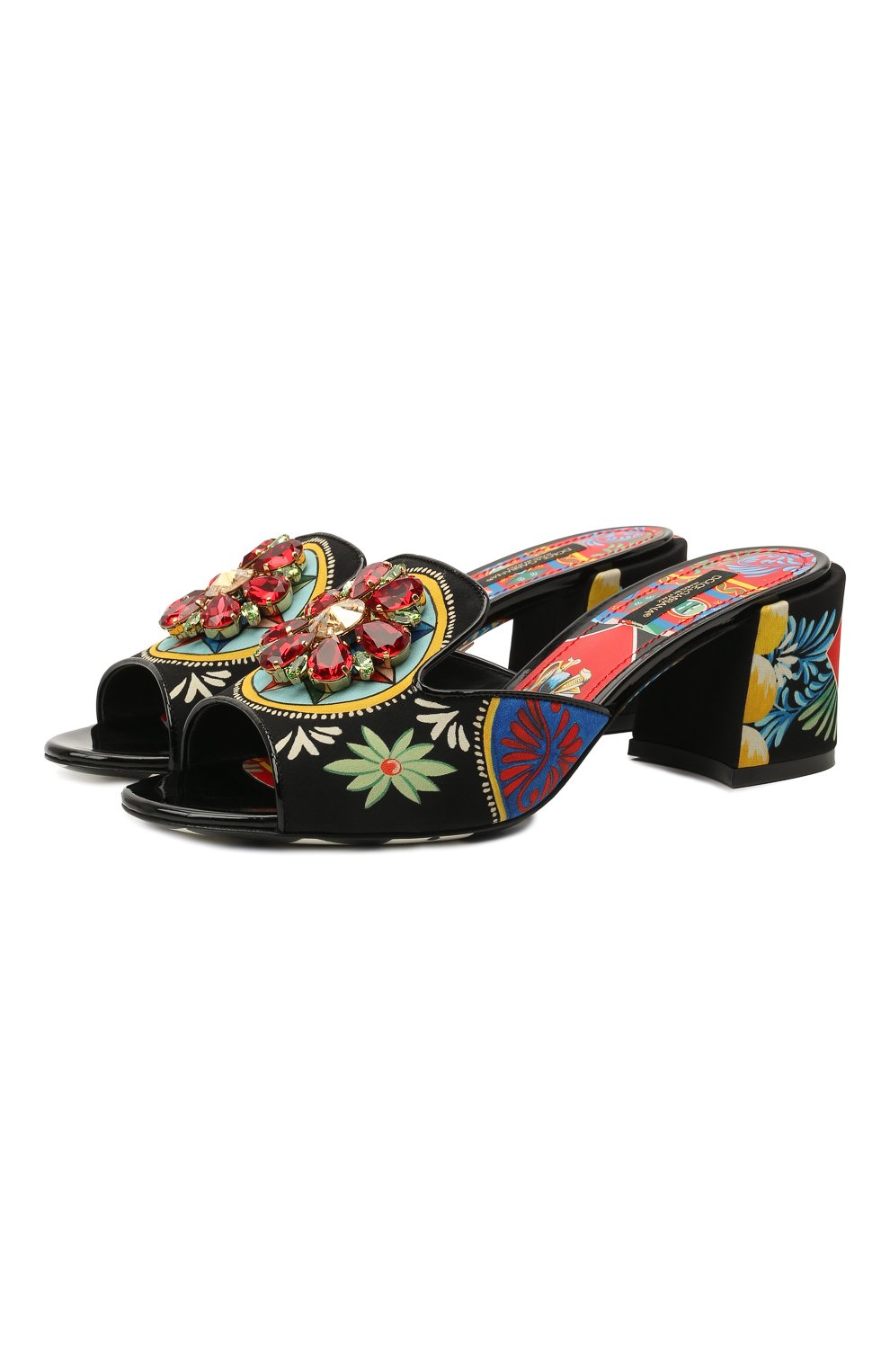 Комбинированные мюли keira DOLCE & GABBANA, арт. CR0723/AJ747, фото 1