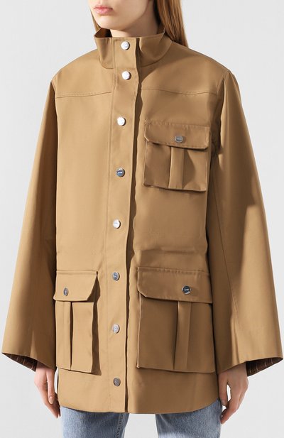 Хлопковая куртка GANNI, арт. F4408, фото 3