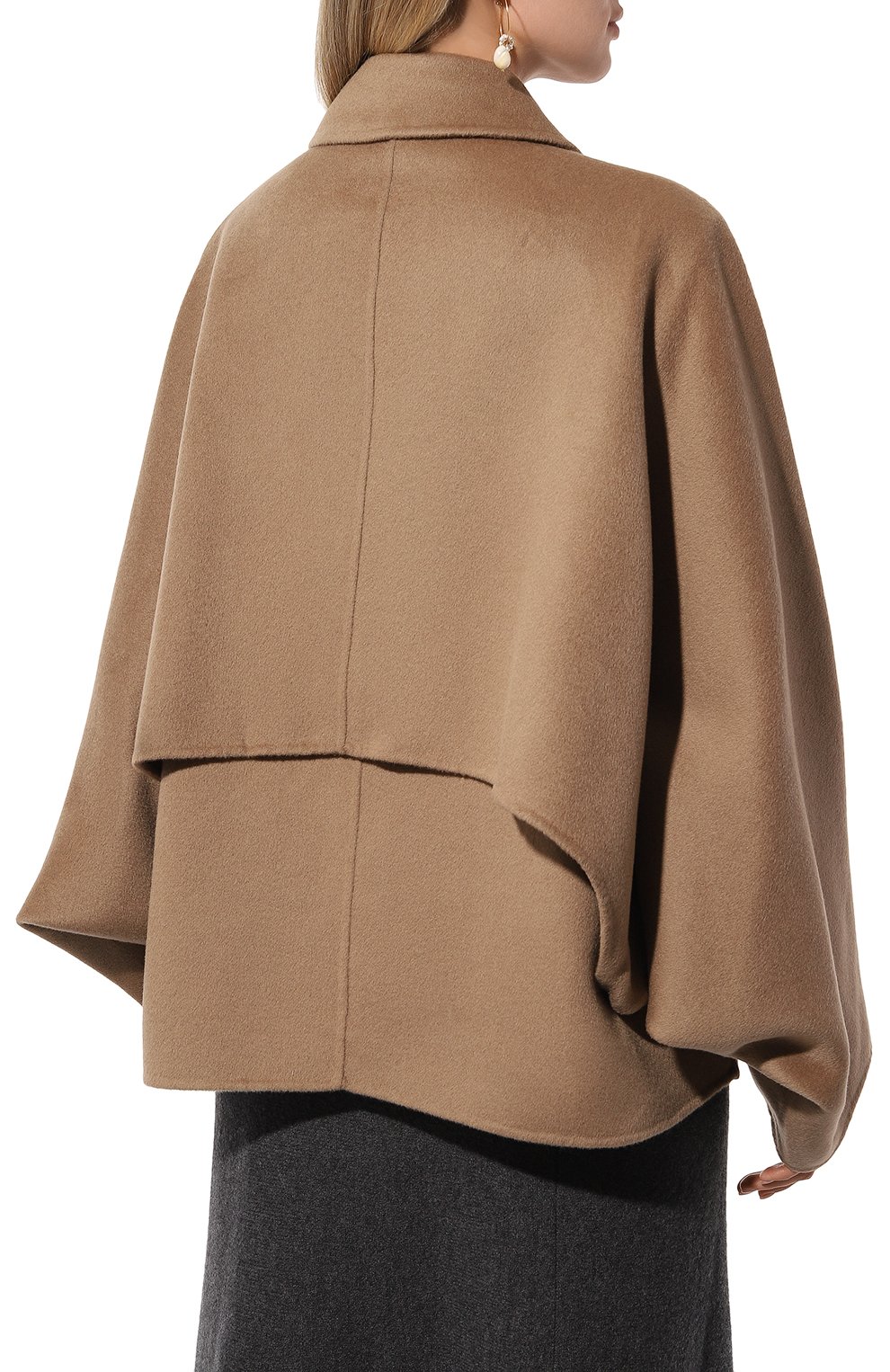 Полупальто из шерсти и кашемира LOULOU DE SAISON, арт. CAMILA, фото 4