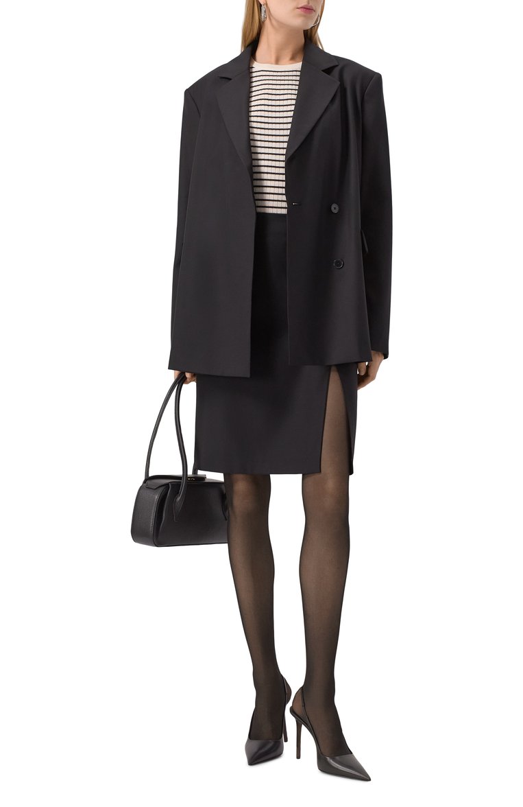 Топ из шелка и шерсти  MAX MARA STUDIO, арт. VALERIA, фото 1