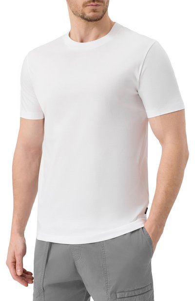 Хлопковая футболка BOSS, арт. 50523931, фото 3