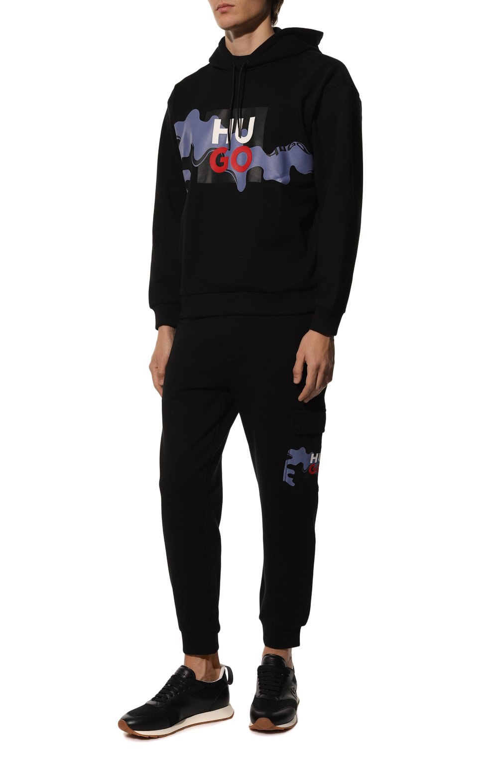 Хлопковое худи HUGO, арт. 50482859, фото 2